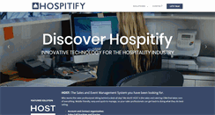 Desktop Screenshot of hospitify.com
