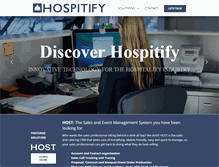 Tablet Screenshot of hospitify.com